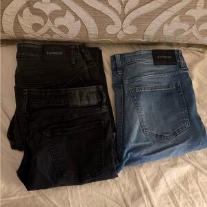 Express Denim Duo in Black and Blue